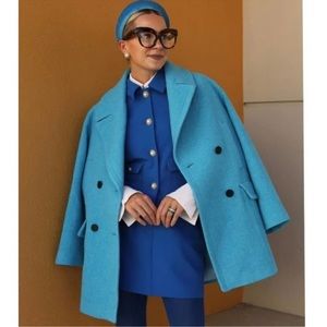 Zara OVERSIZED DOUBLE-BREASTED COAT